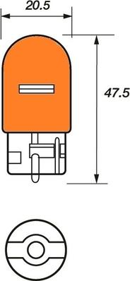 Motaquip VBU87 - Žarulja, Žmigavac www.molydon.hr