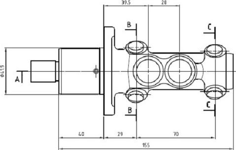 Motaquip VMC124 - Glavni kočioni cilindar www.molydon.hr