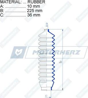 Motorherz RDZ0180MG - Manžeta, upravljanje www.molydon.hr