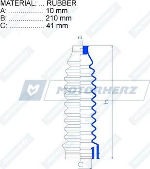 Motorherz RDZ0311MG - Manžeta, upravljanje www.molydon.hr