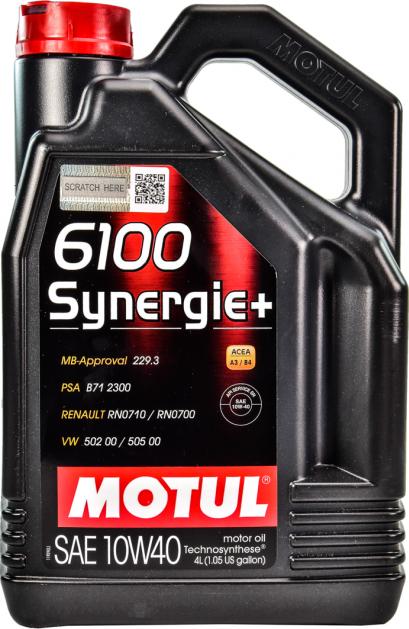 Motul 6100SYNERGIE10W401L - Ulje za motor www.molydon.hr