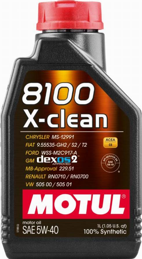 Motul 8100XCLEAN5W40C35L - Ulje za motor www.molydon.hr