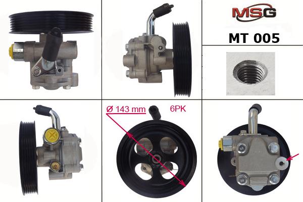 MSG MT 005 - Hidraulična pumpa, upravljanje www.molydon.hr