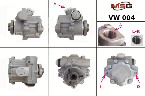 MSG VW 004 - Hidraulična pumpa, upravljanje www.molydon.hr