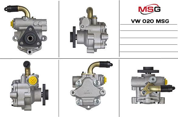 MSG VW 020 - Hidraulična pumpa, upravljanje www.molydon.hr