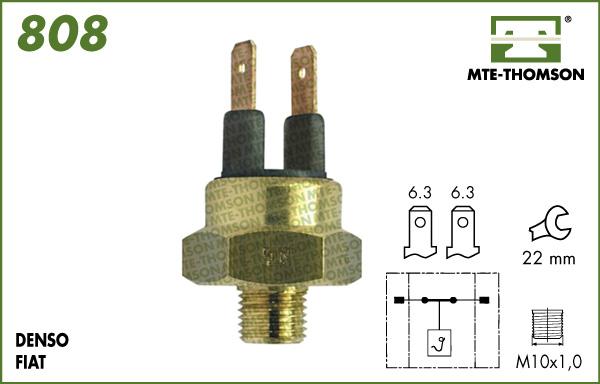 MTE-Thomson 808.45 - Prekidač temperature, ventilator radijatora / klima uređaja www.molydon.hr