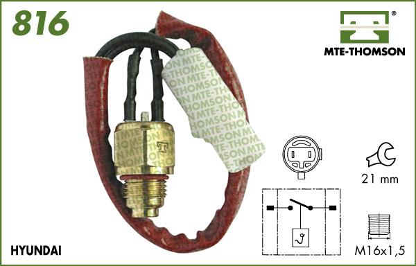 MTE-Thomson 816 - Prekidač temperature, ventilator radijatora / klima uređaja www.molydon.hr