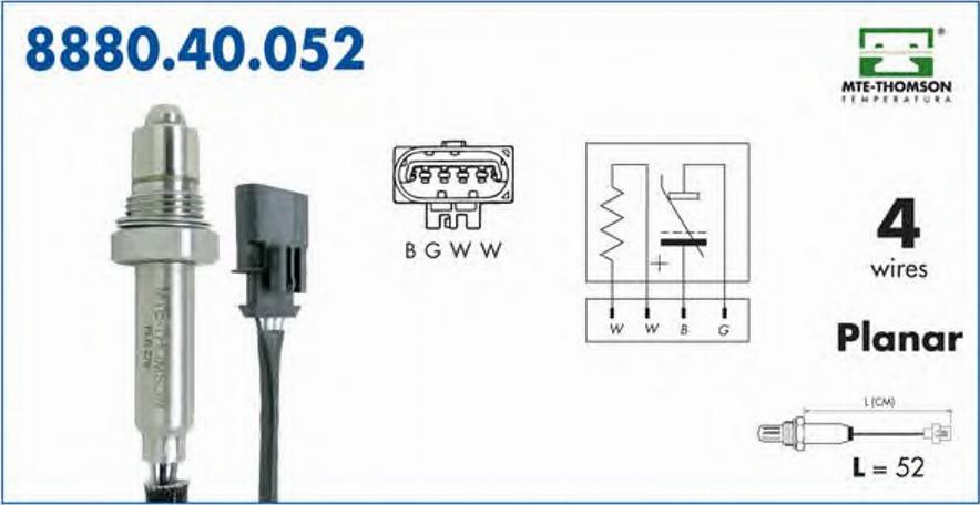 MTE-Thomson 888040052 - Lambda-sonda www.molydon.hr