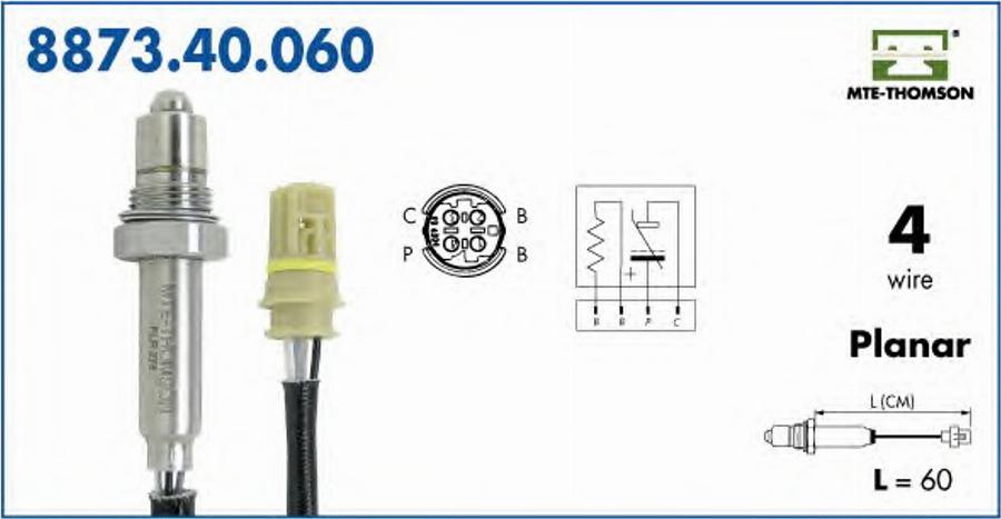 MTE-Thomson 8873.40.060 - Lambda-sonda www.molydon.hr