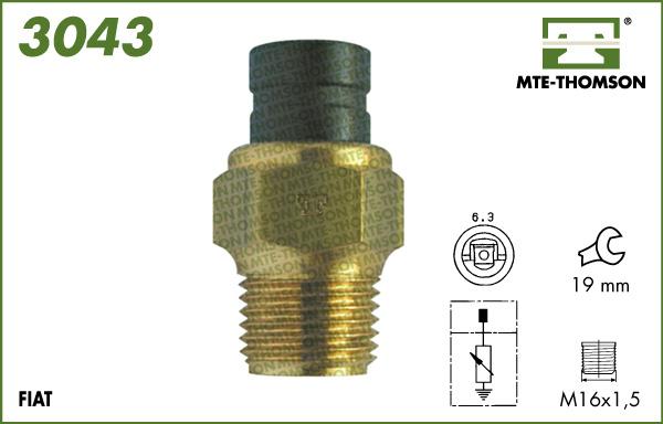 MTE-Thomson 3043 - Senzor, temperatura rashladne tekućinu www.molydon.hr