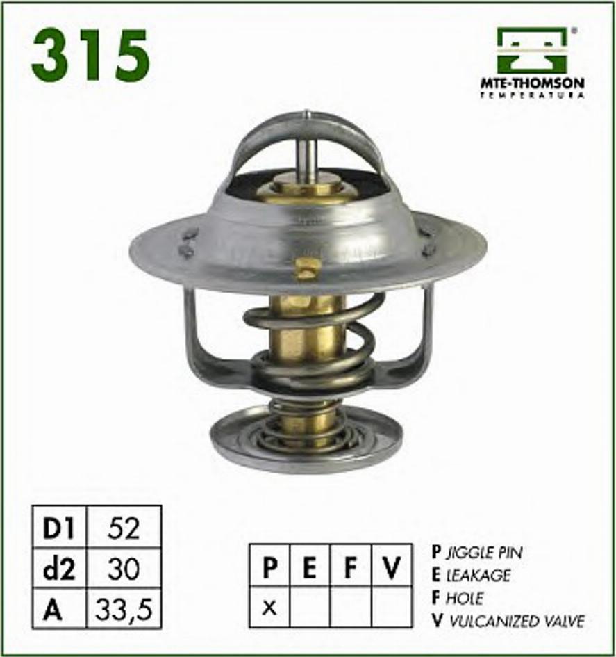 MTE-Thomson 315.88 - Termostat, rashladna tekućinu www.molydon.hr