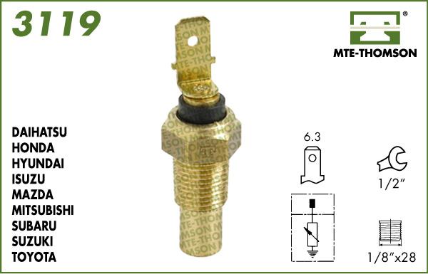 MTE-Thomson 3119 - Senzor, temperatura rashladne tekućinu www.molydon.hr