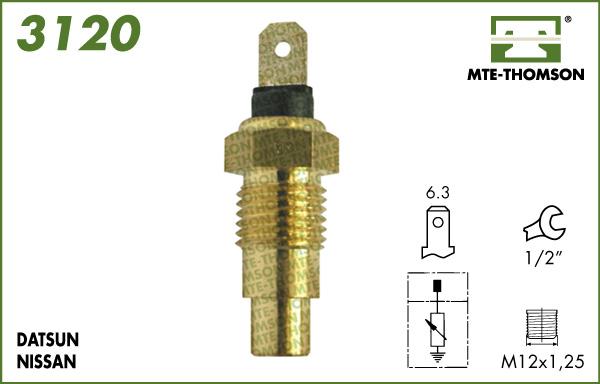 MTE-Thomson 3120 - Senzor, temperatura rashladne tekućinu www.molydon.hr