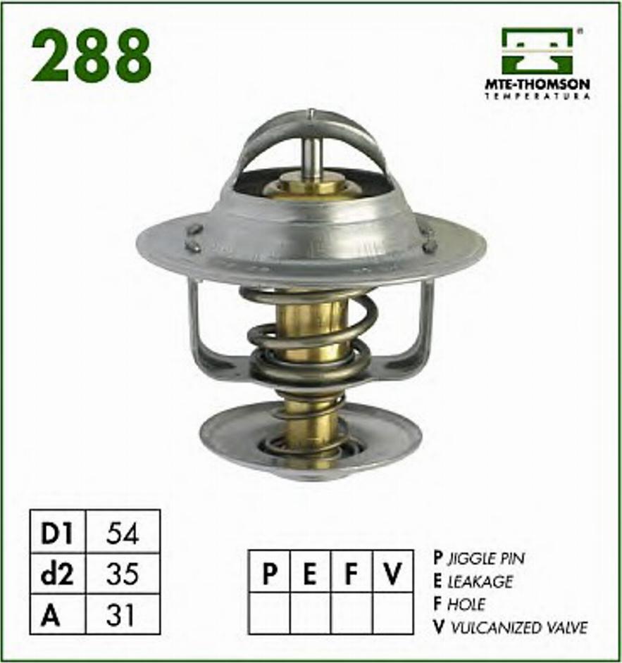 MTE-Thomson 288.87 - Termostat, rashladna tekućinu www.molydon.hr