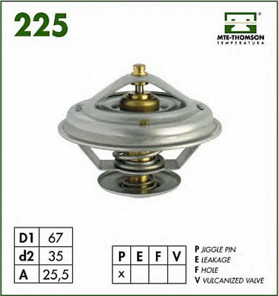 MTE-Thomson 225.80 - Termostat, rashladna tekućinu www.molydon.hr