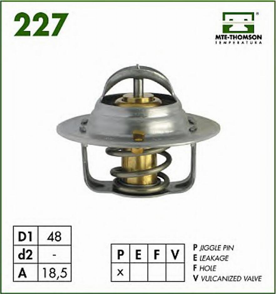 MTE-Thomson 227.92 - Termostat, rashladna tekućinu www.molydon.hr