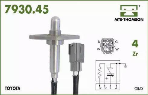 MTE-Thomson 7930.45.032 - Lambda-sonda www.molydon.hr