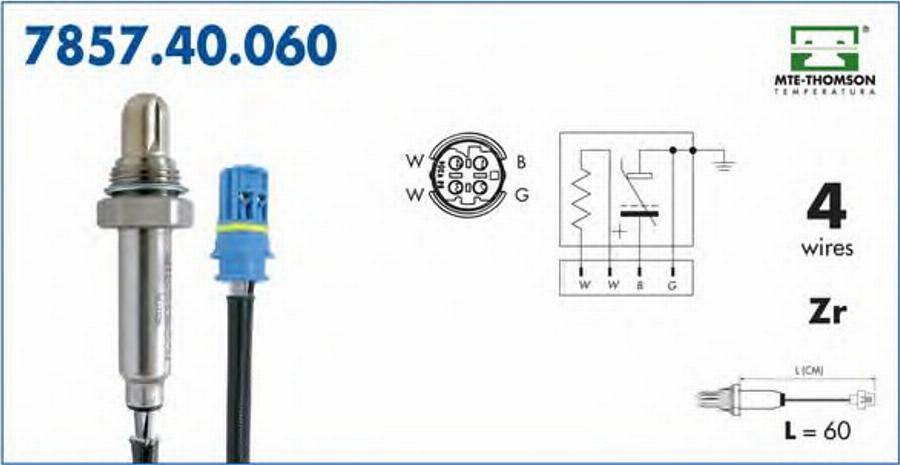 MTE-Thomson 7857.40.060 - Lambda-sonda www.molydon.hr