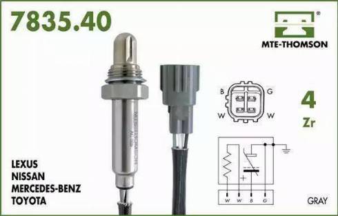 MTE-Thomson 7835.40.070 - Lambda-sonda www.molydon.hr