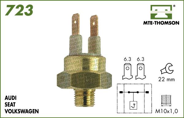 MTE-Thomson 723.75/65 - Prekidač temperature, ventilator radijatora / klima uređaja www.molydon.hr