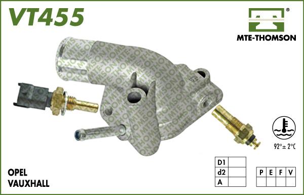 MTE-Thomson VT455.92 - Termostat, rashladna tekućinu www.molydon.hr