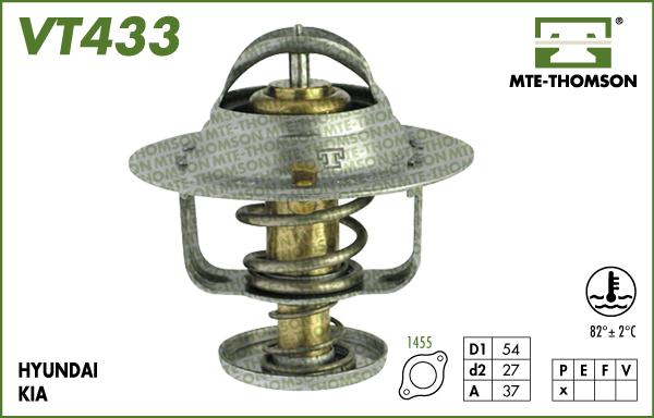 MTE-Thomson VT433.82 - Termostat, rashladna tekućinu www.molydon.hr