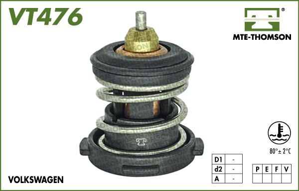 MTE-Thomson VT476.80 - Termostat, rashladna tekućinu www.molydon.hr