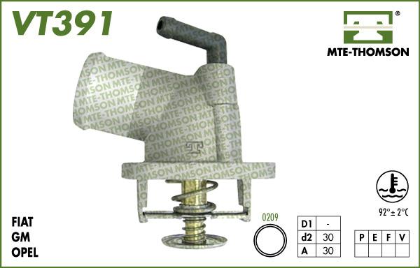 MTE-Thomson VT391.92 - Termostat, rashladna tekućinu www.molydon.hr