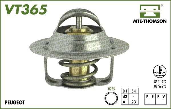 MTE-Thomson VT365.89 - Termostat, rashladna tekućinu www.molydon.hr