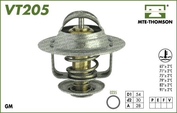 MTE-Thomson VT205.91 - Termostat, rashladna tekućinu www.molydon.hr