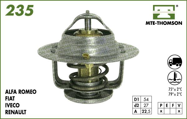 MTE-Thomson VT235.75 - Termostat, rashladna tekućinu www.molydon.hr