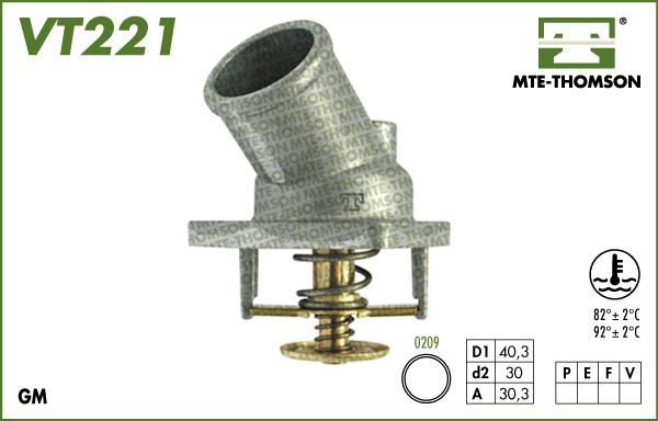 MTE-Thomson VT221.82 - Termostat, rashladna tekućinu www.molydon.hr