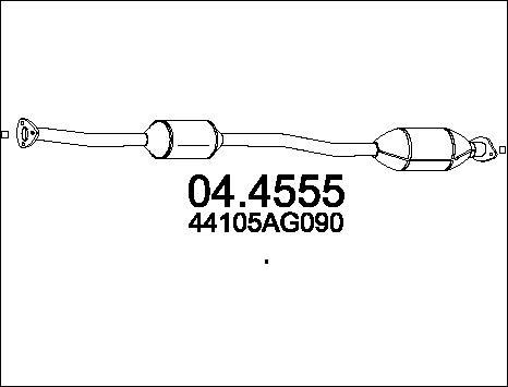 MTS 04.4553 - Katalizator www.molydon.hr