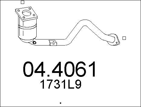 MTS 04.4061 - Katalizator www.molydon.hr