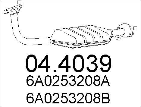 MTS 04.4039 - Katalizator www.molydon.hr
