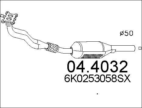 MTS 04.4032 - Katalizator www.molydon.hr