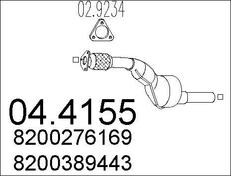 MTS 04.4155 - Katalizator www.molydon.hr