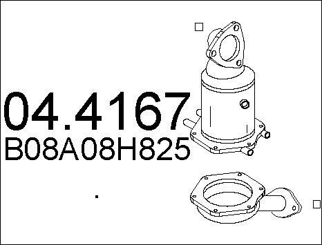 MTS 04.4167 - Katalizator www.molydon.hr