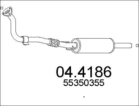 MTS 04.4186 - Katalizator www.molydon.hr