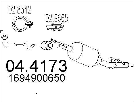 MTS 04.4173 - Katalizator www.molydon.hr