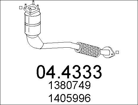 MTS 04.4333 - Katalizator www.molydon.hr