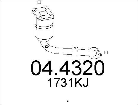 MTS 04.4320 - Katalizator www.molydon.hr