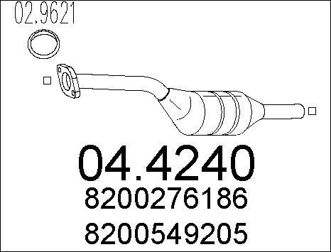 MTS 04.4240 - Katalizator www.molydon.hr