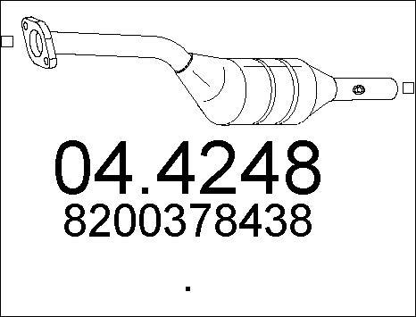 MTS 04.4248 - Katalizator www.molydon.hr