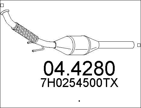 MTS 04.4280 - Katalizator www.molydon.hr