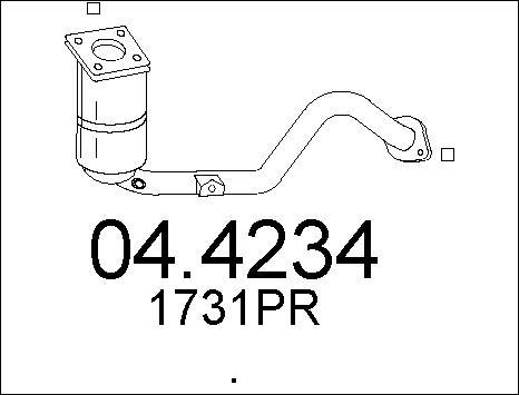 MTS 04.4234 - Katalizator www.molydon.hr