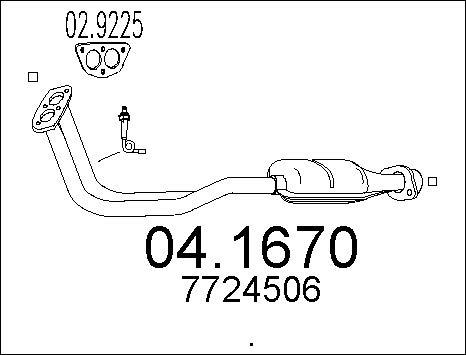 MTS 04.1670 - Katalizator www.molydon.hr