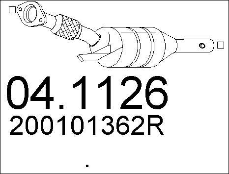 MTS 04.1126 - Katalizator www.molydon.hr