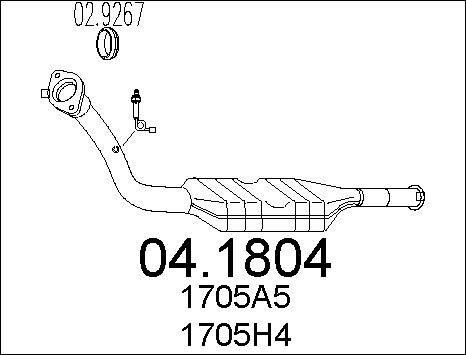 MTS 04.1804 - Katalizator www.molydon.hr