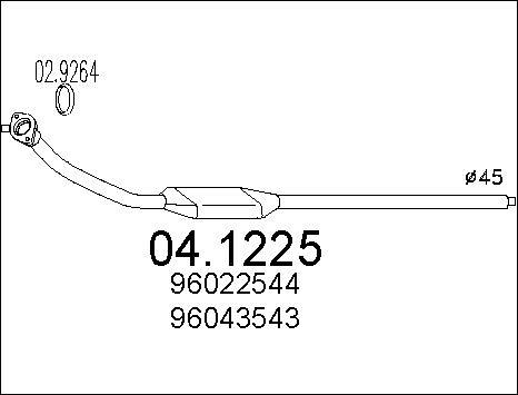 MTS 04.1225 - Katalizator www.molydon.hr